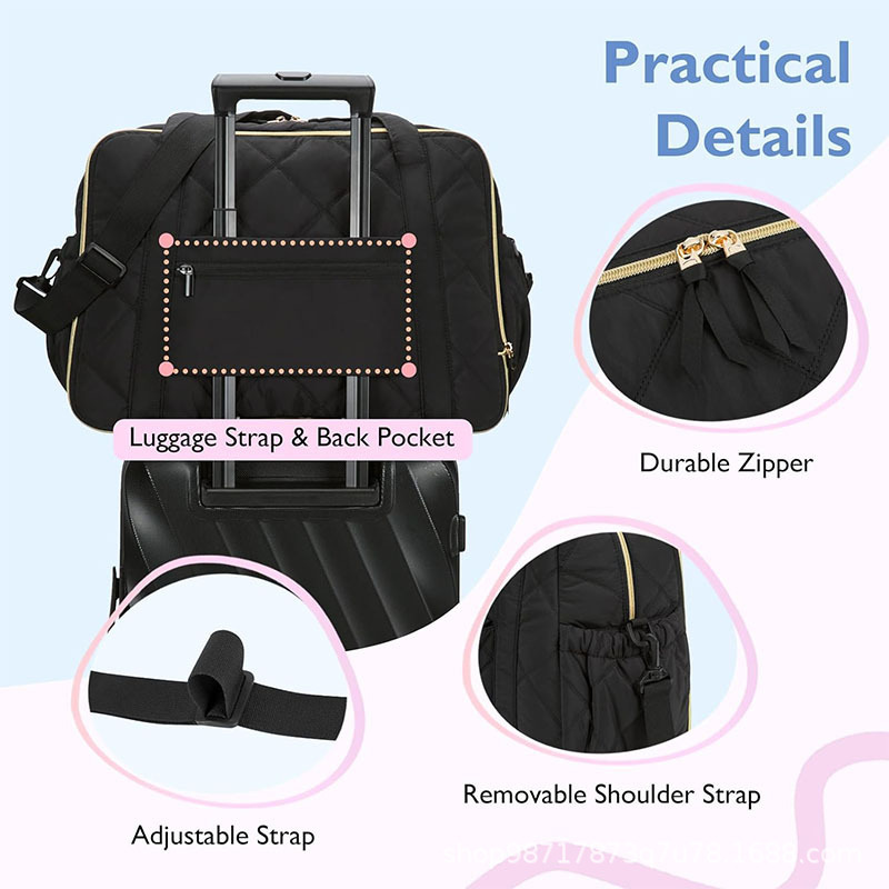Amazon nueva bolsa de pañales bolsa de bebé grande bolsa de expansión bolsa de bebé ligera bolsa de cama cama bolsa de viaje