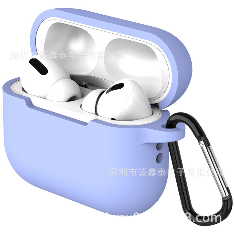 适用苹果airpods pro3保护套无线蓝牙耳机防摔防滑硅胶耳机保护套|undefined
