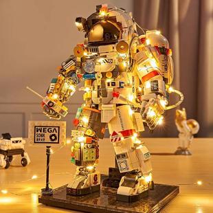 Astronaut Building Block Assembly Toy Boy Chinese Educational Kidsren's Birthday Gift 812 Years Old Primary School Student 10 10