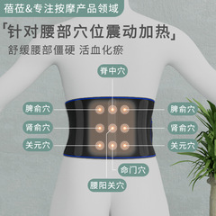 Multifunction Electric Heating Waist Belt for Warm Compress, Warm Palace Waist Belt, Heating for Men and Women, Waist Massage Gadget with Charging