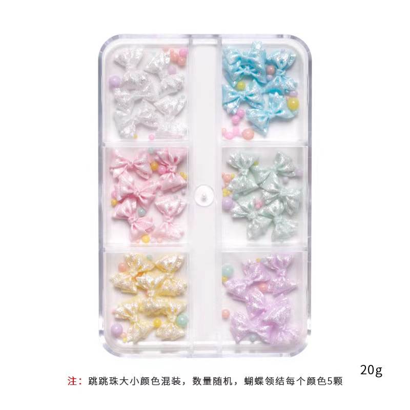 Mermaid Hermione color mezclado in viento material de manicure taladro accesorios de uñas accesorios de joyería de manicure al por mayor