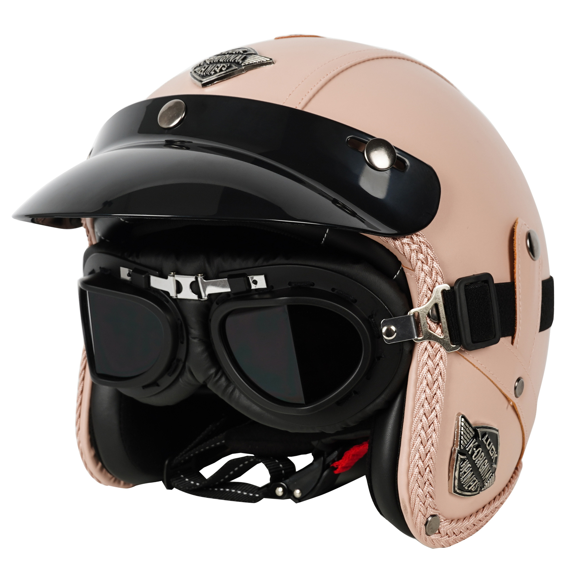 粉色-配黑框灰片1