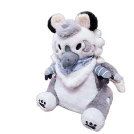 跨境新品SNUG-ALONGS狮鹫毛绒背包毛绒玩偶大容量双肩包卡通背包
