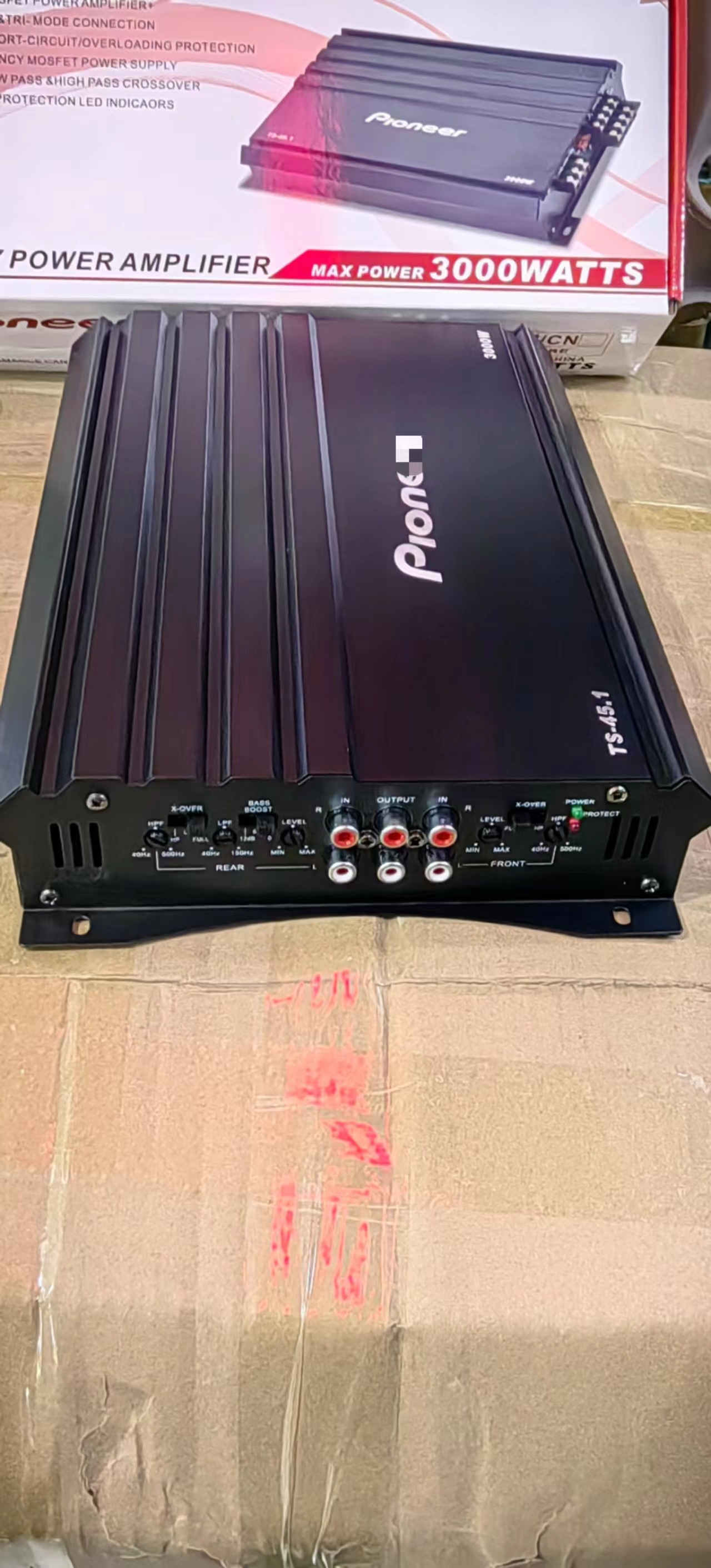 Pioneer four-way car power amplifier four-channel four-way high-power push four-door horn car power amplifier push subwoofer