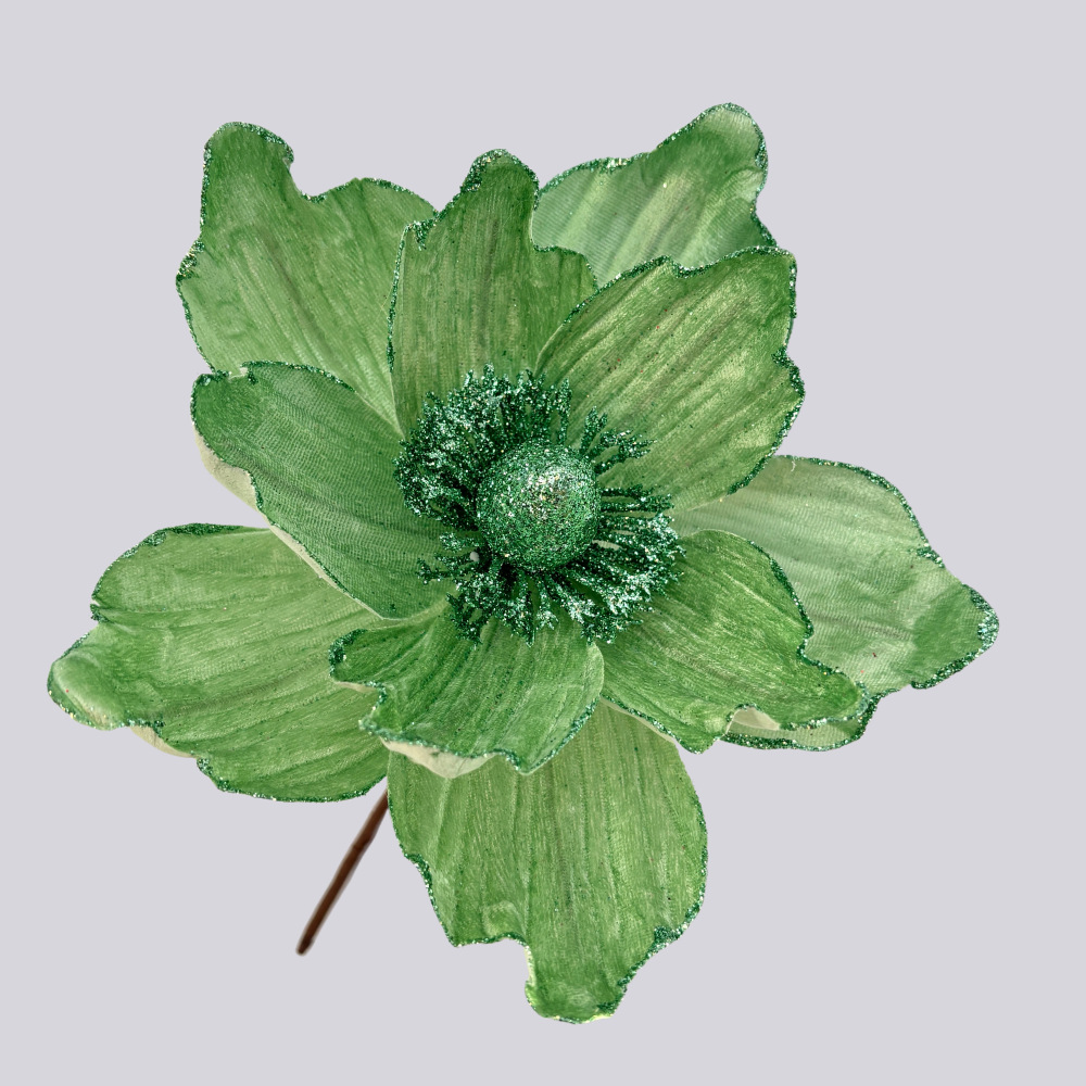 Flores artificiales de Navidad Decoraciones navideñas Flores decorativas Creativas Pequeñas decoraciones Colgante Escena Diy Decoración Estilo ins