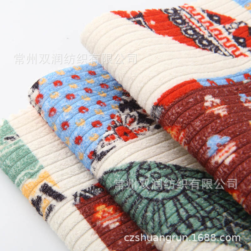 맞춤형 프린트 코듀로이 1-50W 6W 8W 12W 핏 코튼 블렌드 코듀로이 모든 사양 구성