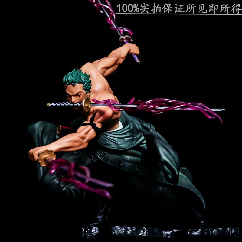 Коллекционная аниме-статуя Один за несколькими персонажами из One Piece, динамичная поза, детальная роспись, класс 9 см