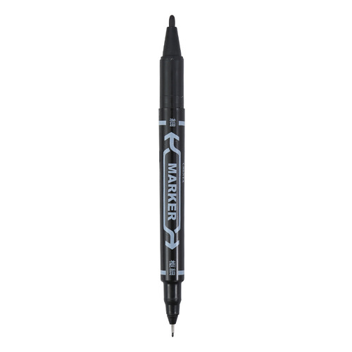 Oil-based dual-headed fine line pen for children's painting, art and design students, border drawing pen, quick-drying, waterproof, wholesale
