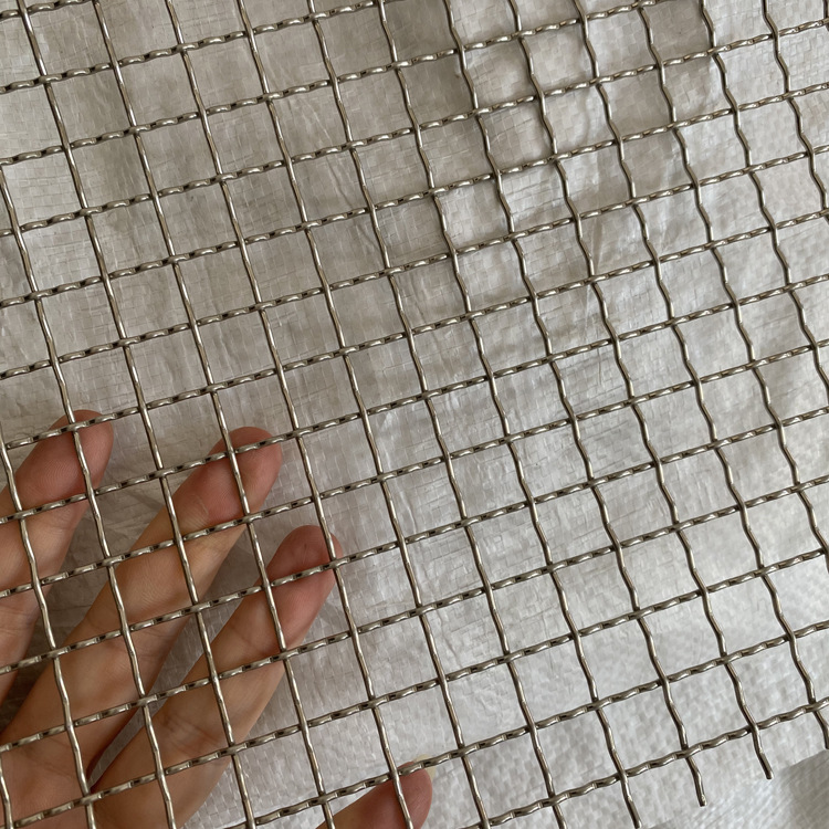 不锈钢轧花网编织轧花网热镀锌钢丝网装饰防虫网建筑煤矿矿筛网