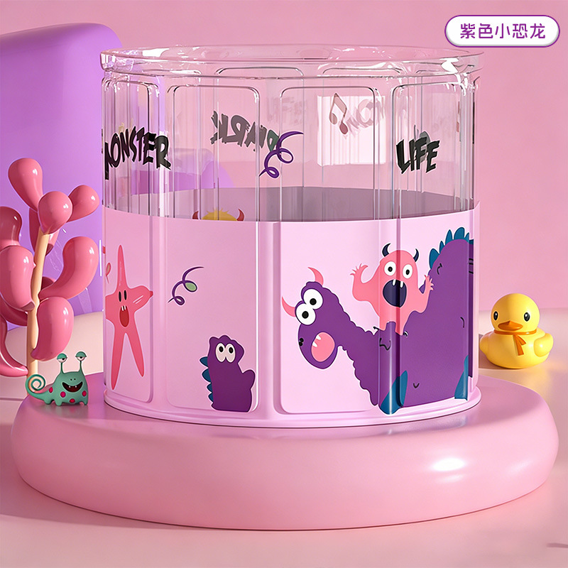 Purple Dinosaur—Numerous Displays