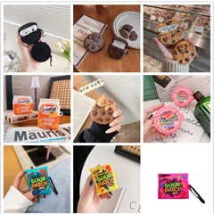 国境を越えた創造的な間食飲料AirPods Proアップルブルートゥースのイヤホンカバー2/2世代のアニメ保護ケースが適用される