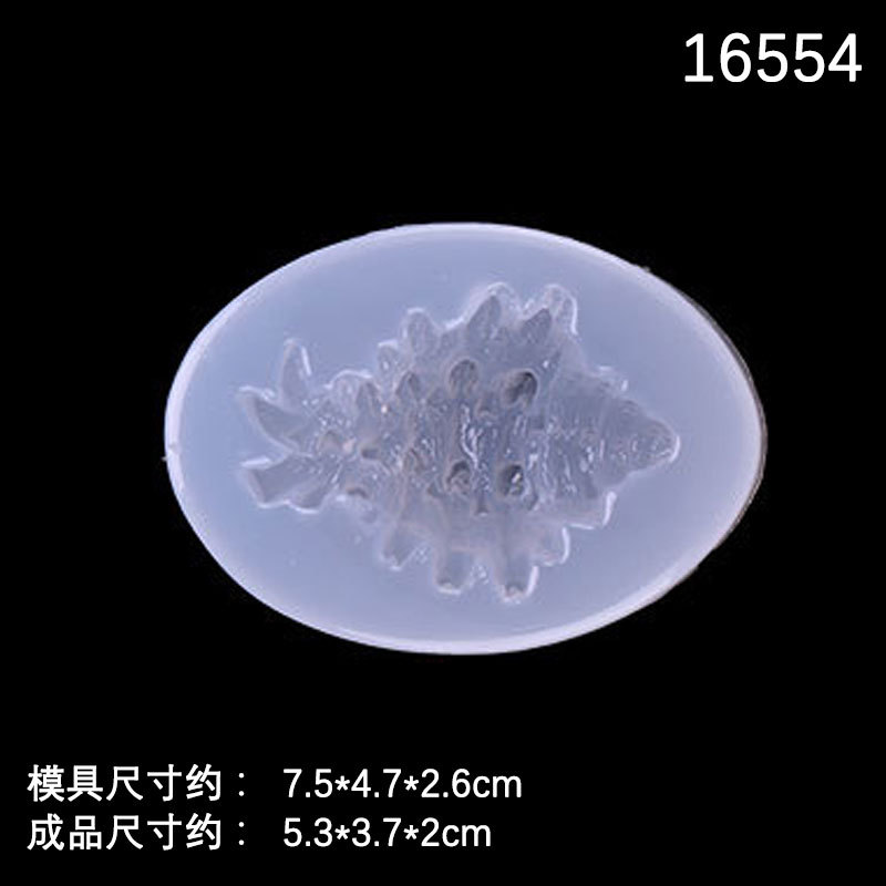 Espejo serie Marina 5 Concha cristal espejo epoxi molde DIY Concha UV pegamento decorativo AB pegamento molde