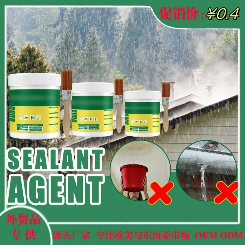 Прозрачный водонепроницаемый клей для ванной комнаты, внутренняя стена, наружная стена, водонепроницаемая ванная комната, туалет, герметичная напольная плитка, проникающее водонепроницаемое покрытие, завод