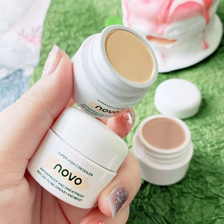 彩妆NOVO高清明净遮瑕膏 遮盖斑点脸部痘印痘痘黑眼圈粉底膏12g