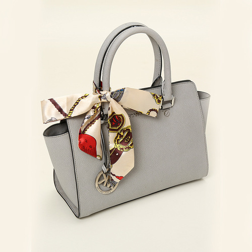 Elegant New Slim Strap Wrapped Bag Handle Silk Scarf, Decorative Strap for Women, Small Neck Scarf