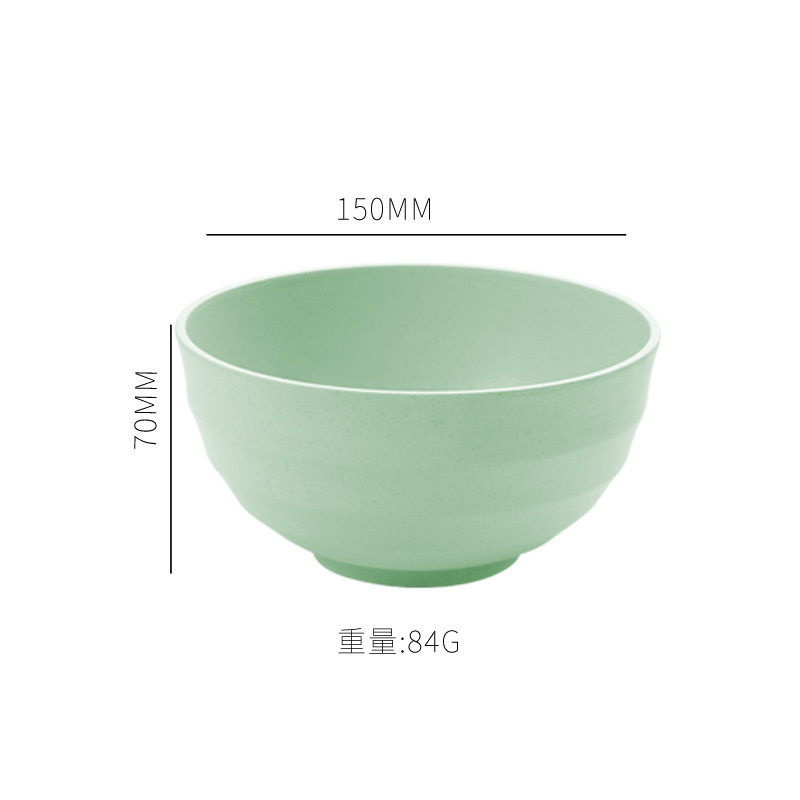 アマゾン小麦わら家庭用スープボウル水カップ食器屋外便利な食器食器セット工場直販|undefined