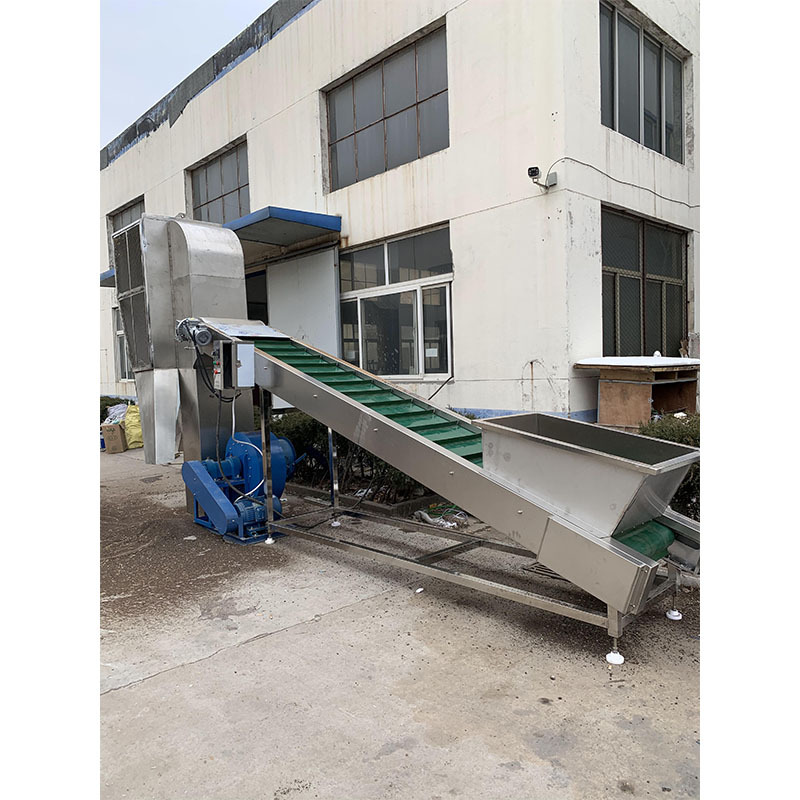 卧式粮食风选机 农作物去除沙石纤维设备 11KW粮食中杂质分离机