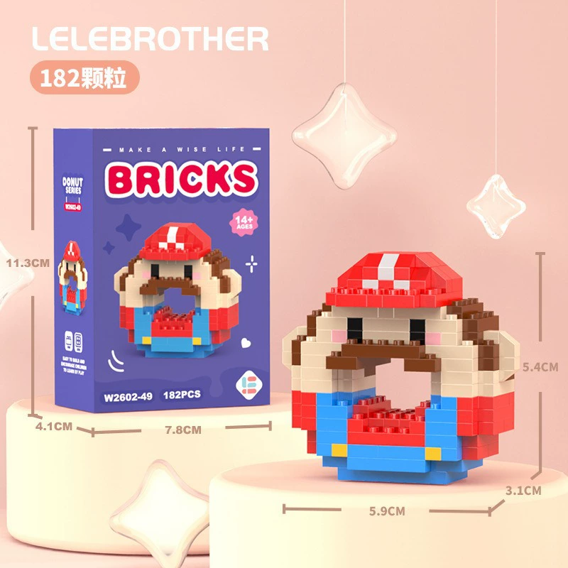 Игрушка Lego набор мини-фигурок-конструктор, мультяшные куклы, разные варианты, подарок