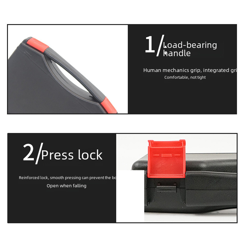 handheld plastic storage box
