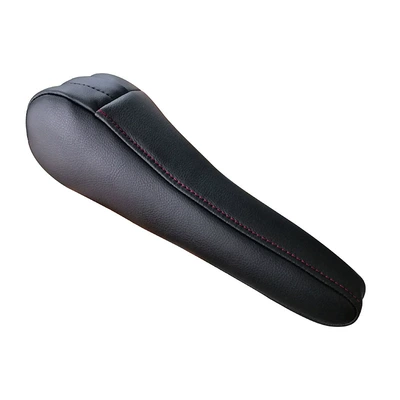 Suitable for Buick oncora Sürətlər qutusu və əl tormozu başlıqları - cf-encore-black-leather-with-red-stitching