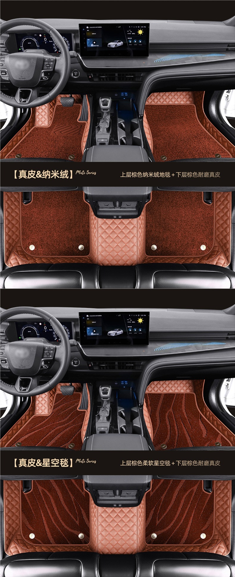 Specially Designed for Toyota Camry, Corolla, Levin, Rav4, Avalon, Full Surround Car Floor Mats