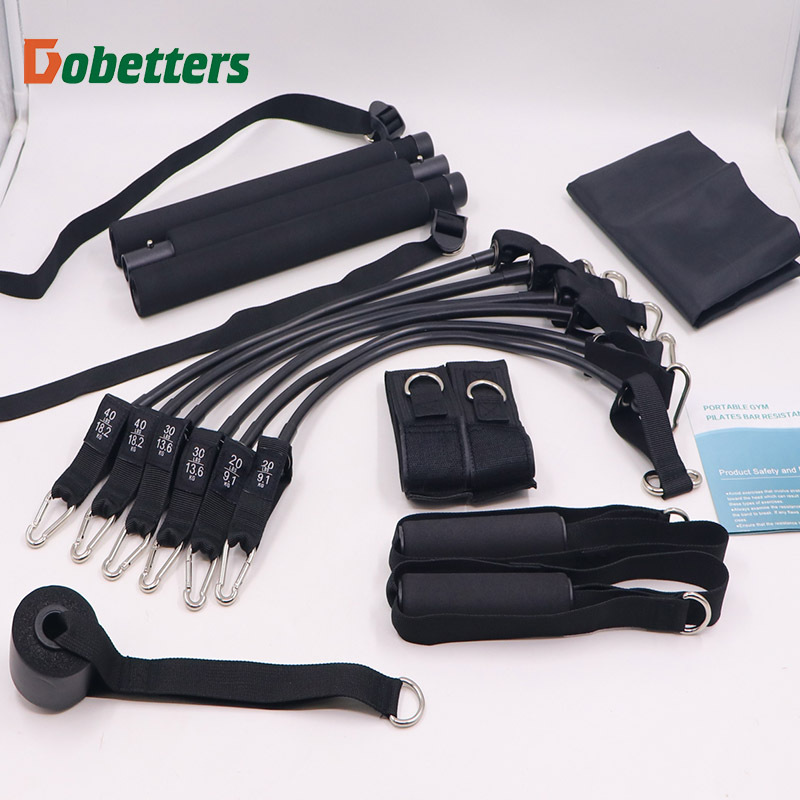 Barra de tensión de yoga funcional expansor de pecho Barra de fuerza del brazo Barra de yoga Barra de Pilates palo de fitness palo de Pilates fabricante