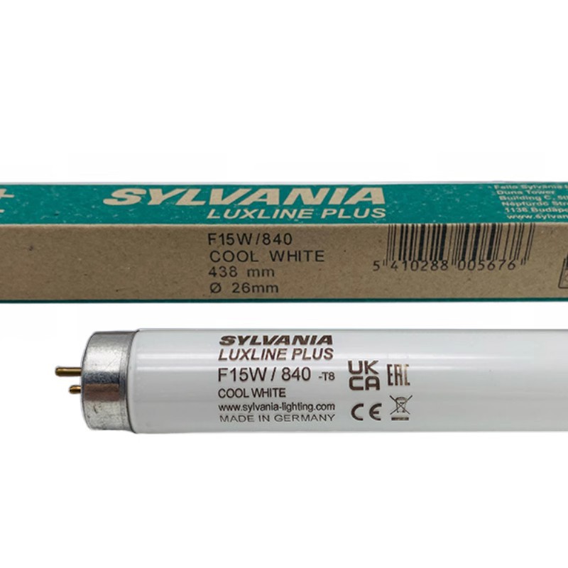 Sylvania喜万年标准光源对色F15W/840高显色照明 替代F15WT8/CW