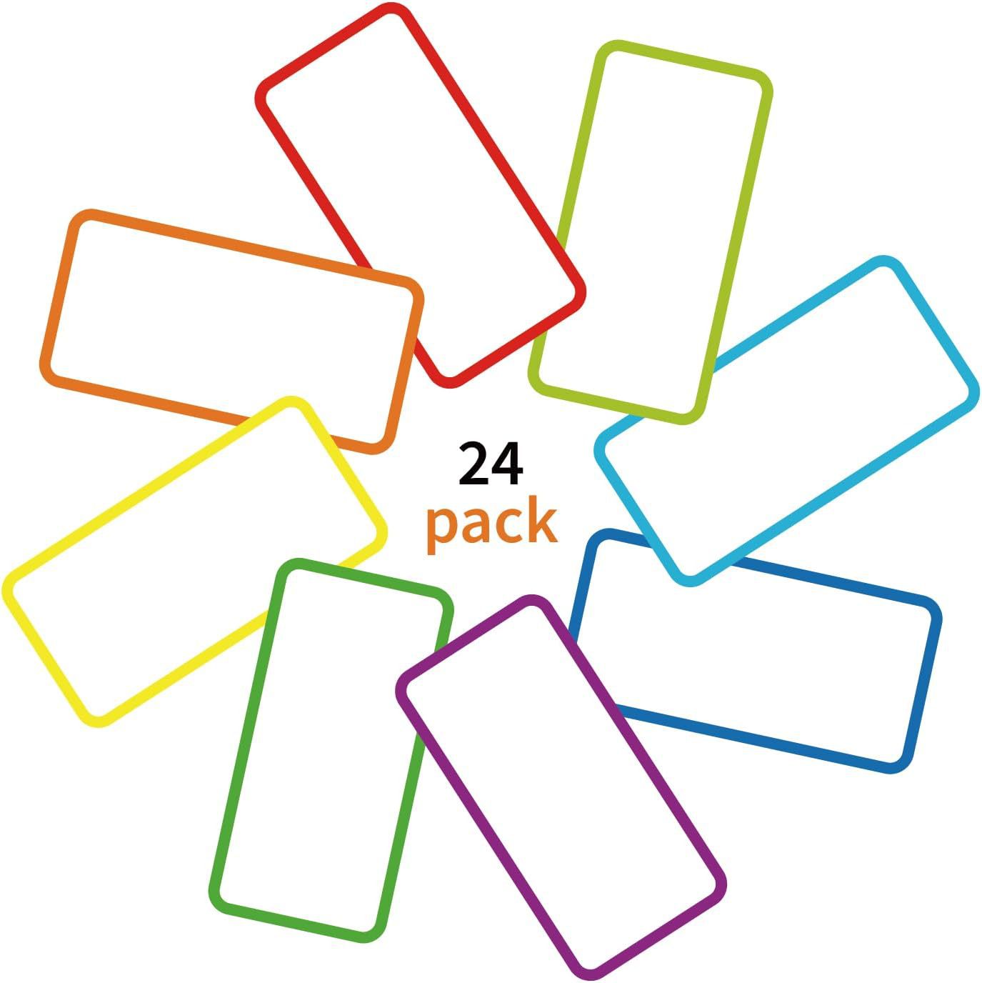 Pegatinas de nombre magnéticas creativas de dibujos animados pizarra puede escribir pegatinas de nevera etiquetas de estante pegatinas notas pegatinas de nombre al por mayor