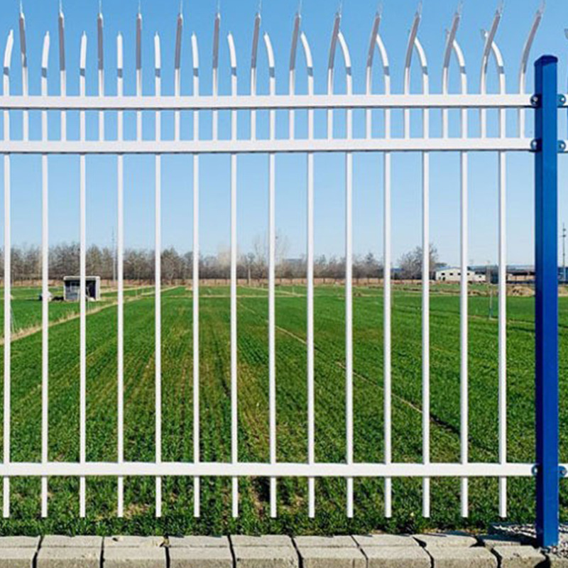 Césped Greening Zinc valla de acero Villa valla de aislamiento valla vial municipal patio Pared de hierro protección de la pared