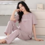 新款薄款妈妈夏季家居服
