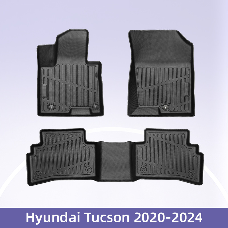 Europa para Hyundai Tucson2020 - 2024 combustible 3D todo el tiempo material TPE almohadilla de pie de automóvil