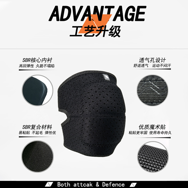 Danza rótula esponja arrodillado engrosado protección transpirable conjunto resistente a la gota yoga gateando niños y niñas de protección fabricante