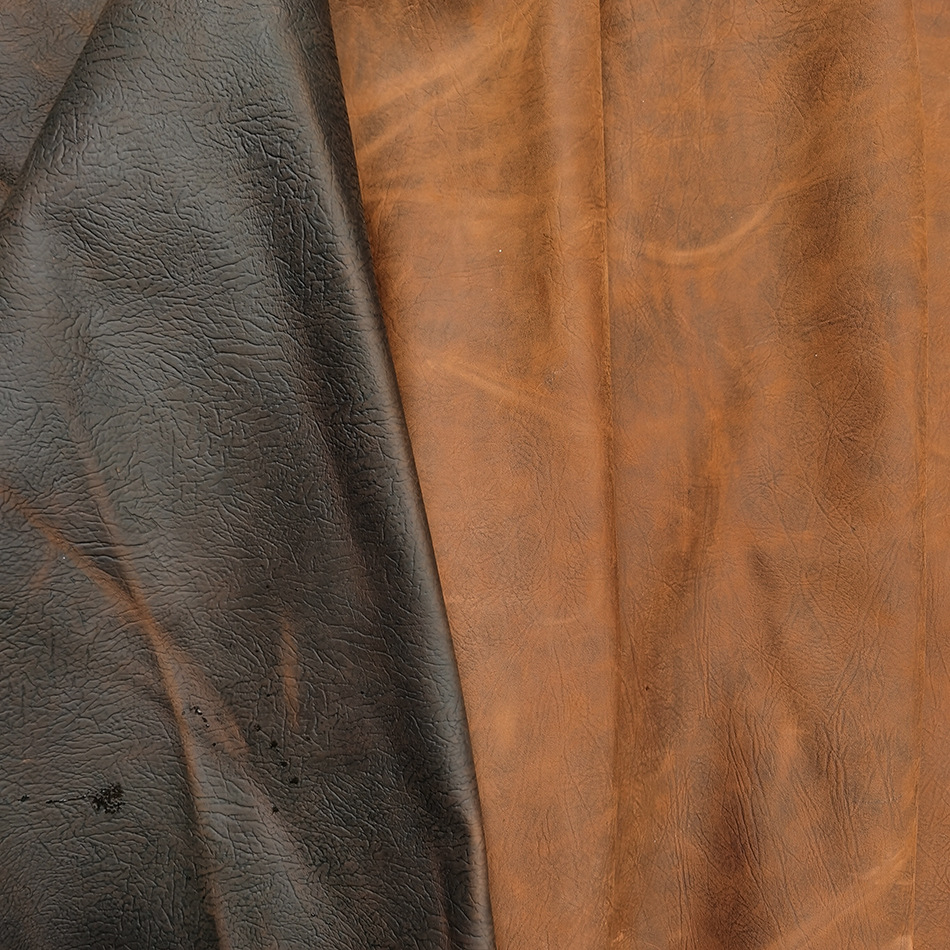 特价处理1.8-2.2mm厚树皮纹手掌纹油性变色复古疯马头层牛皮