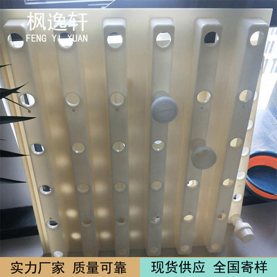 反硝化深床濾池氣水反沖洗ABS材質濾板-整體澆築濾板膜板