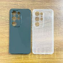 适用Oukitel C2手机壳透明光面黑硅胶软套C2 保护壳彩绘素材TPU