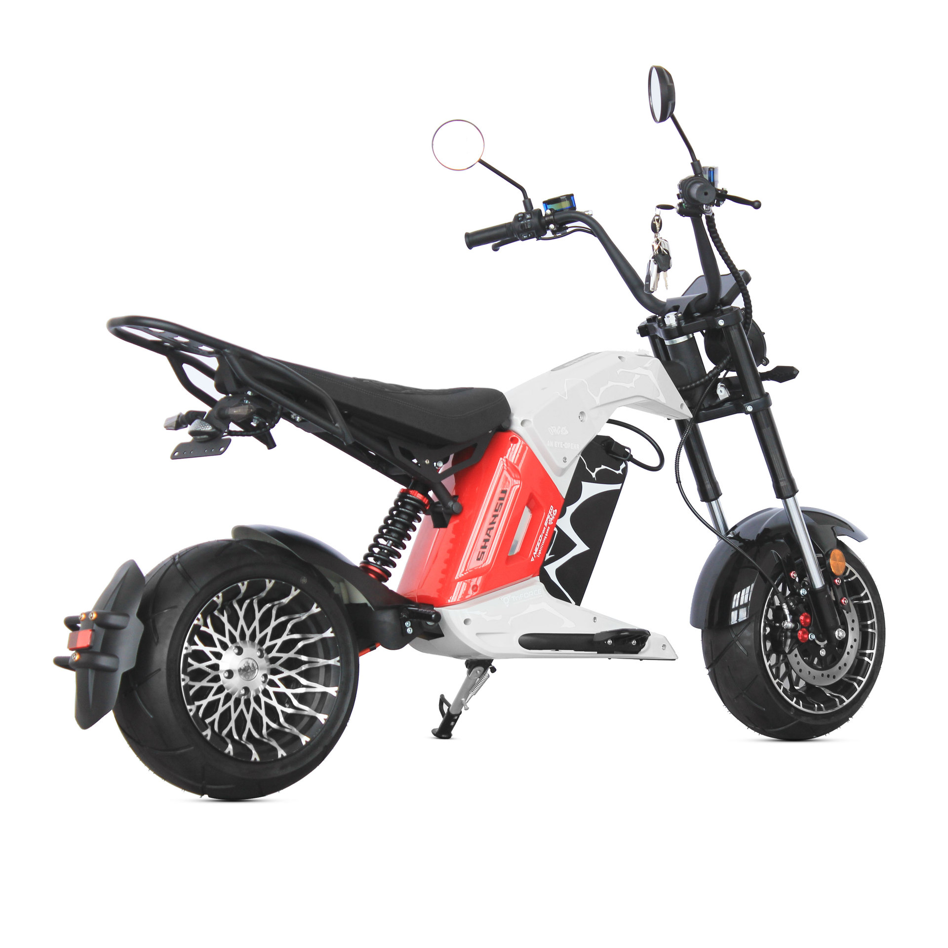 Eec Dot Adult Scooter Two-Wheeled Motorcycle Harley Electric Car Hm-8 Cross-Border Overseas Warehouse Straight Hair