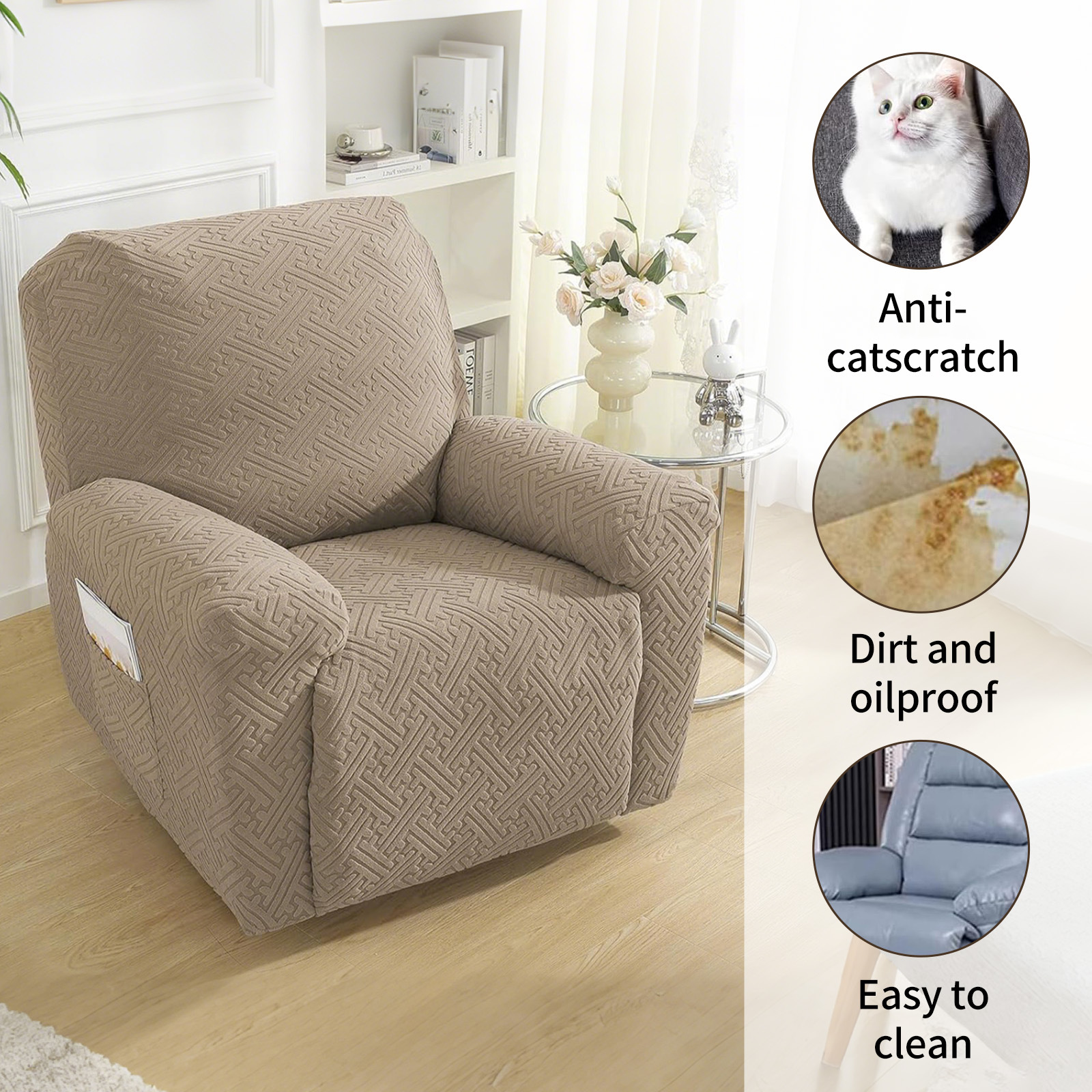 Housse de canapé française minimaliste extensible et résistante_voghion.com