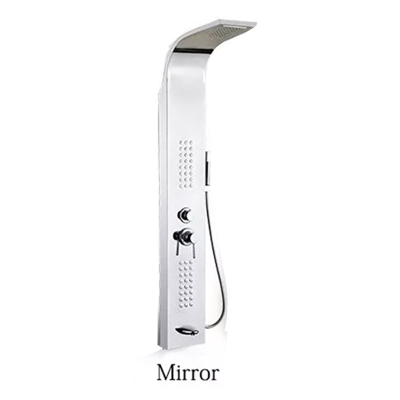 Pantalla inteligente de control de temperatura Pantalla de ducha multi-boquilla presurizada Pantalla de ducha de baño Pantalla de ducha de luz LED