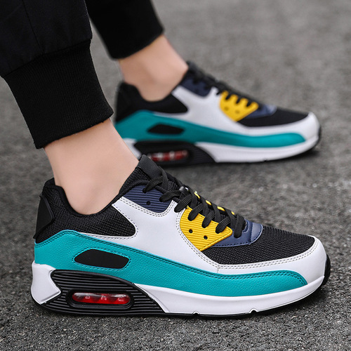 Live Stream Height Increasing Cushion Running Shoes for Men, Versatile Casual Shoes, Trendy and Fashionable Father's Shoes