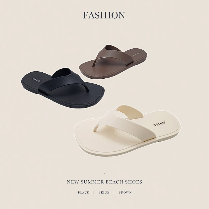 Z family flip-flops 2024 explosions European and American fashion strap women wear beach flat sandals slippers