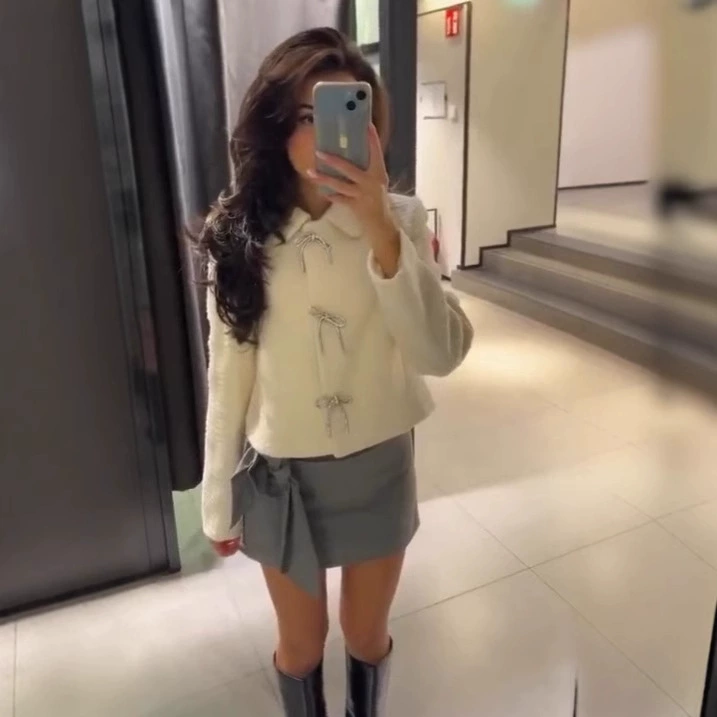 (Cross-border trading), fashionable jacket with bow, European style