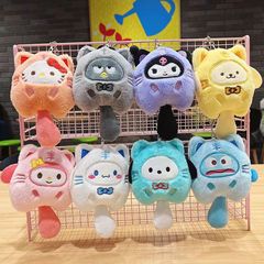 漫画猫ぬいぐるみキーホルダー翡翠ペンダントかわいいクミロランドセルペンダントキャッチマシン人形