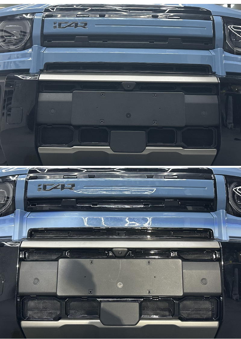 Suitable for Chery 26 model ICAR V27, anti-insect net, front grille, radiator protection net, special modification accessories with clips