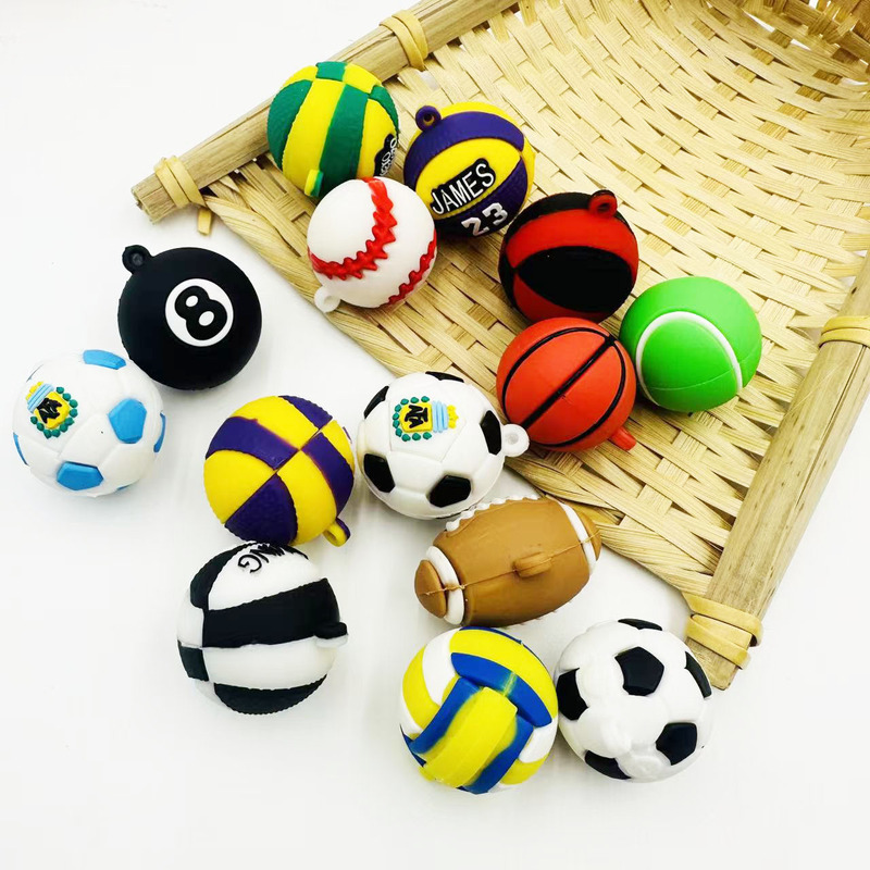 Creative Simulation Football Keychain Ball Series Basketball Keychain Small Pendant Doll Event Gift Wholesale in Stock Creative Simulation Football Keychain Ball Series Basketball Keychain Small Pendant Doll Event Gift Wholesale in Stock