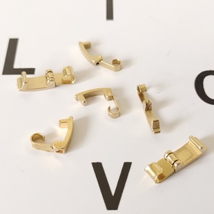 Factory direct copper accessories wholesale bracelet bracelet watch with copper buckle DIY accessories all kinds of copper buckle