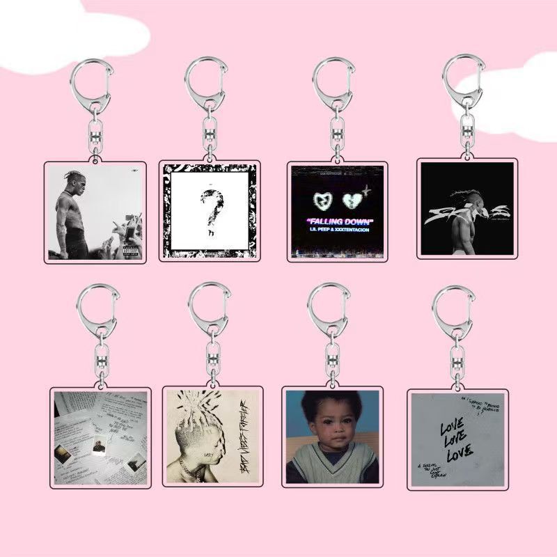 Xxxtentacion Album Cover Sad! European and American Style Rap Acrylic Keychain Pendant