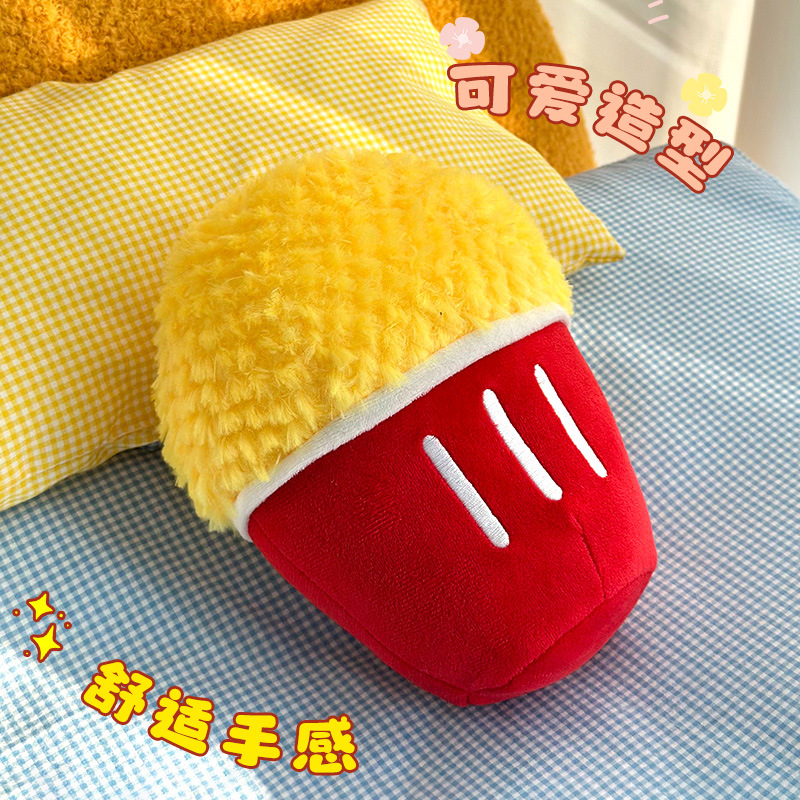 Simulación de hamburguesas papas fritas muñecas juguetes de peluche muñeca máquina de muñecas hamburguesas de comida rápida fábrica de regalos al por mayor