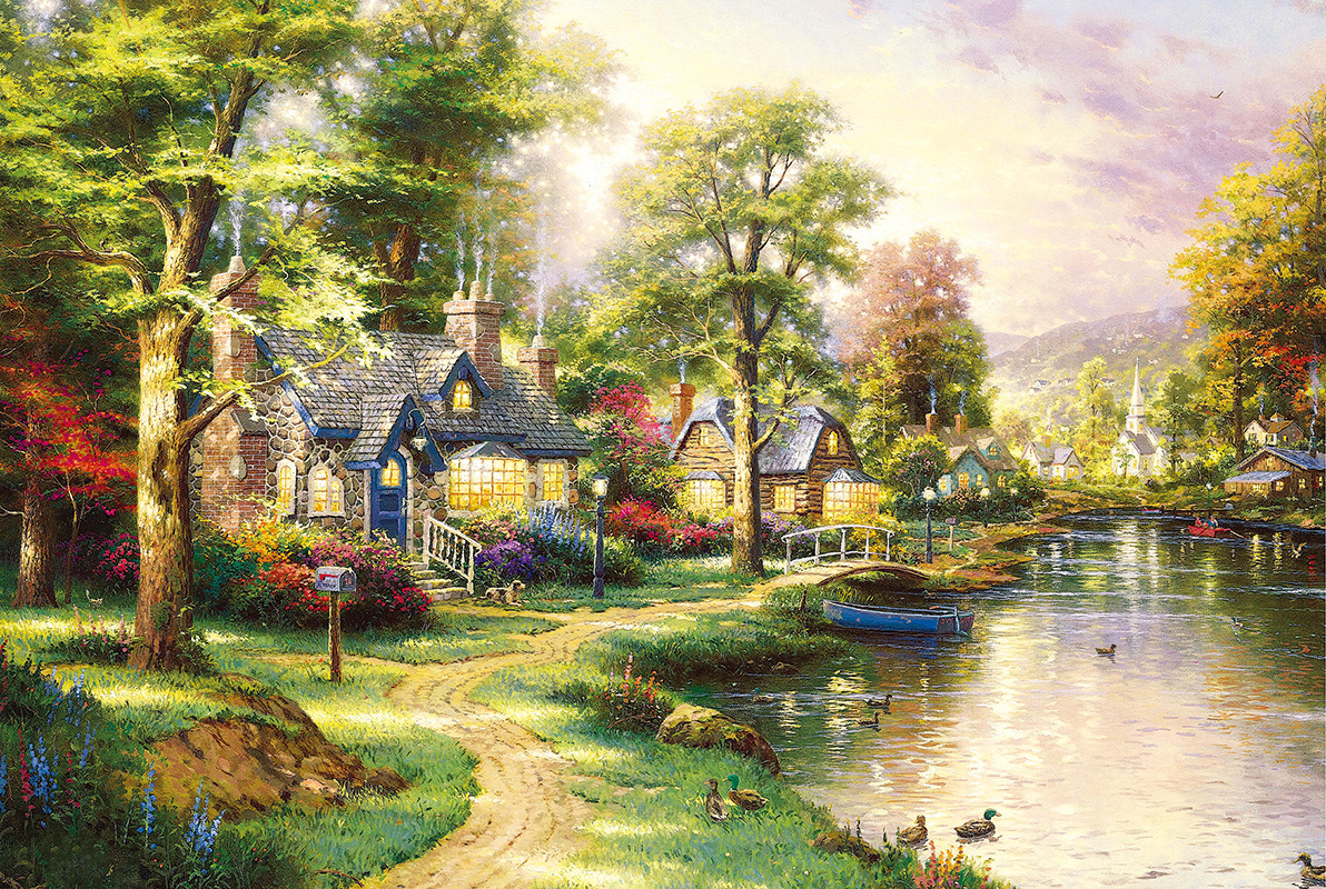 Adultos 1000 unidades pintura de fama mundial Van Gogh cielo estrellado juventud papel educativo rompecabezas descompresión juguete suministro directo fábrica