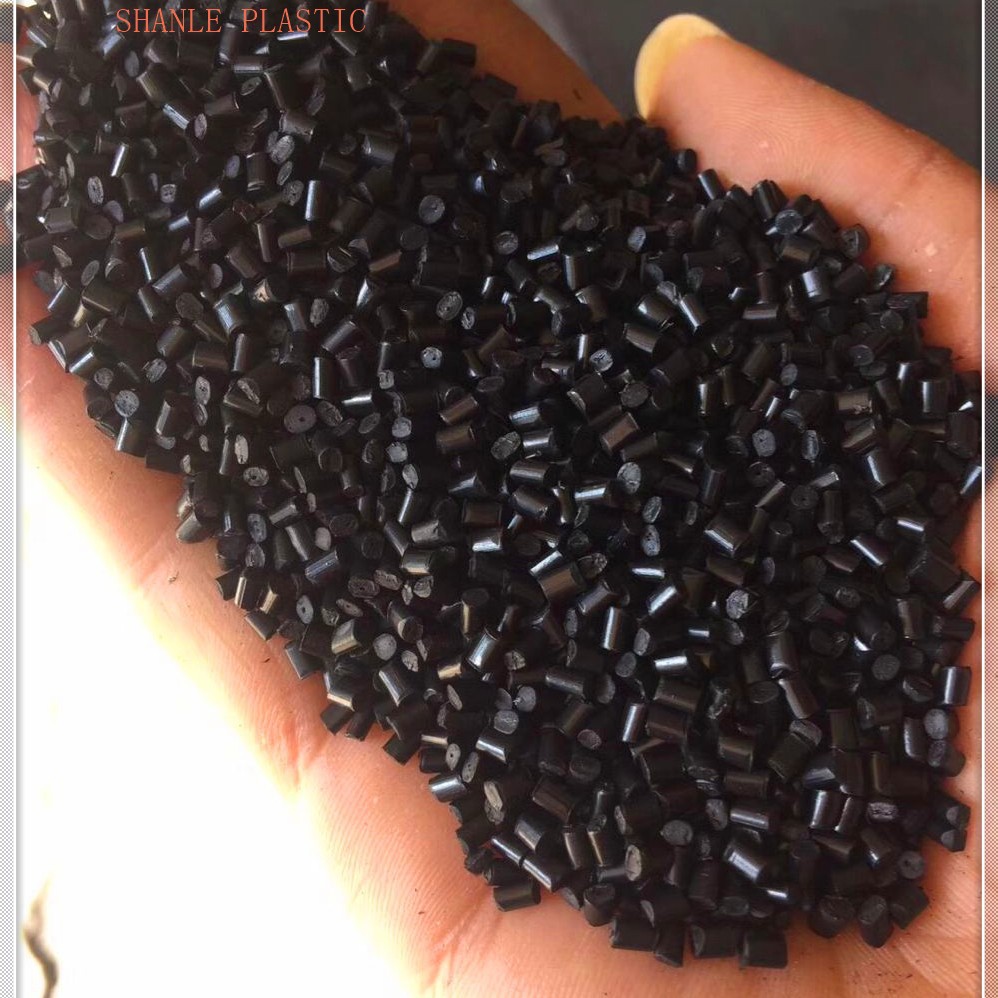 纯正黑abs冲击9-10再生回料塑料粒子厂家特价供应