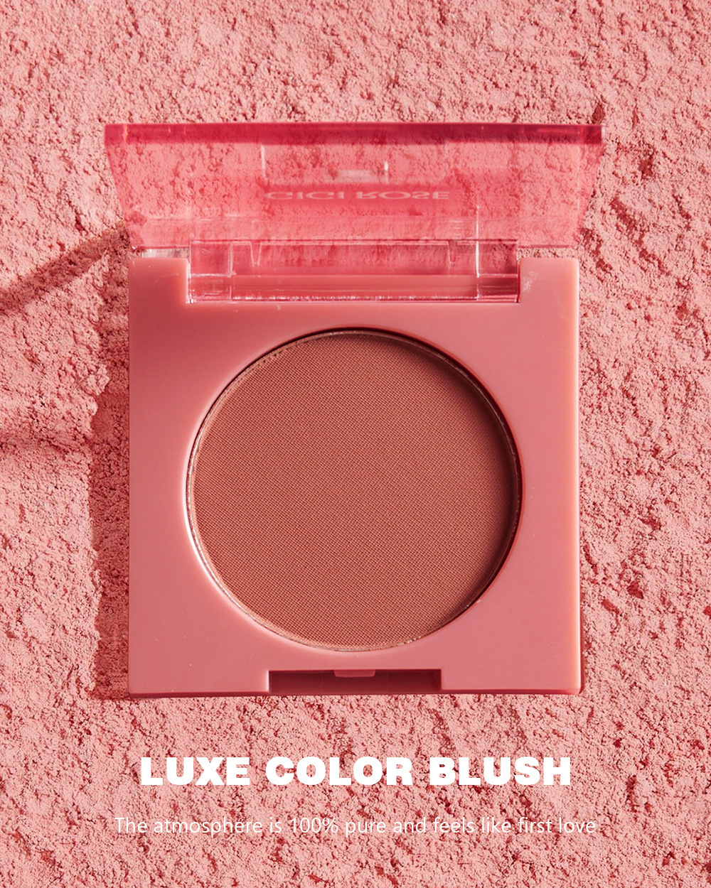 GIGIROSE Blush 2024 New Style Swelling Peach Brightening Blush Contouring Student Affordable Single Color Natural Nude details Picture